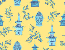 Load image into Gallery viewer, Blue and Yellow Chinoiserie
