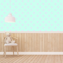 Load image into Gallery viewer, Pink Frenchies on Blue