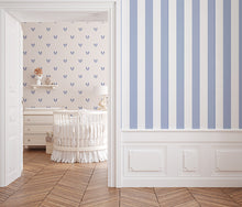Load image into Gallery viewer, Sea Blue and White Stripes
