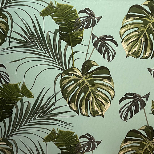 vintage palms peel and stick wallpaper
